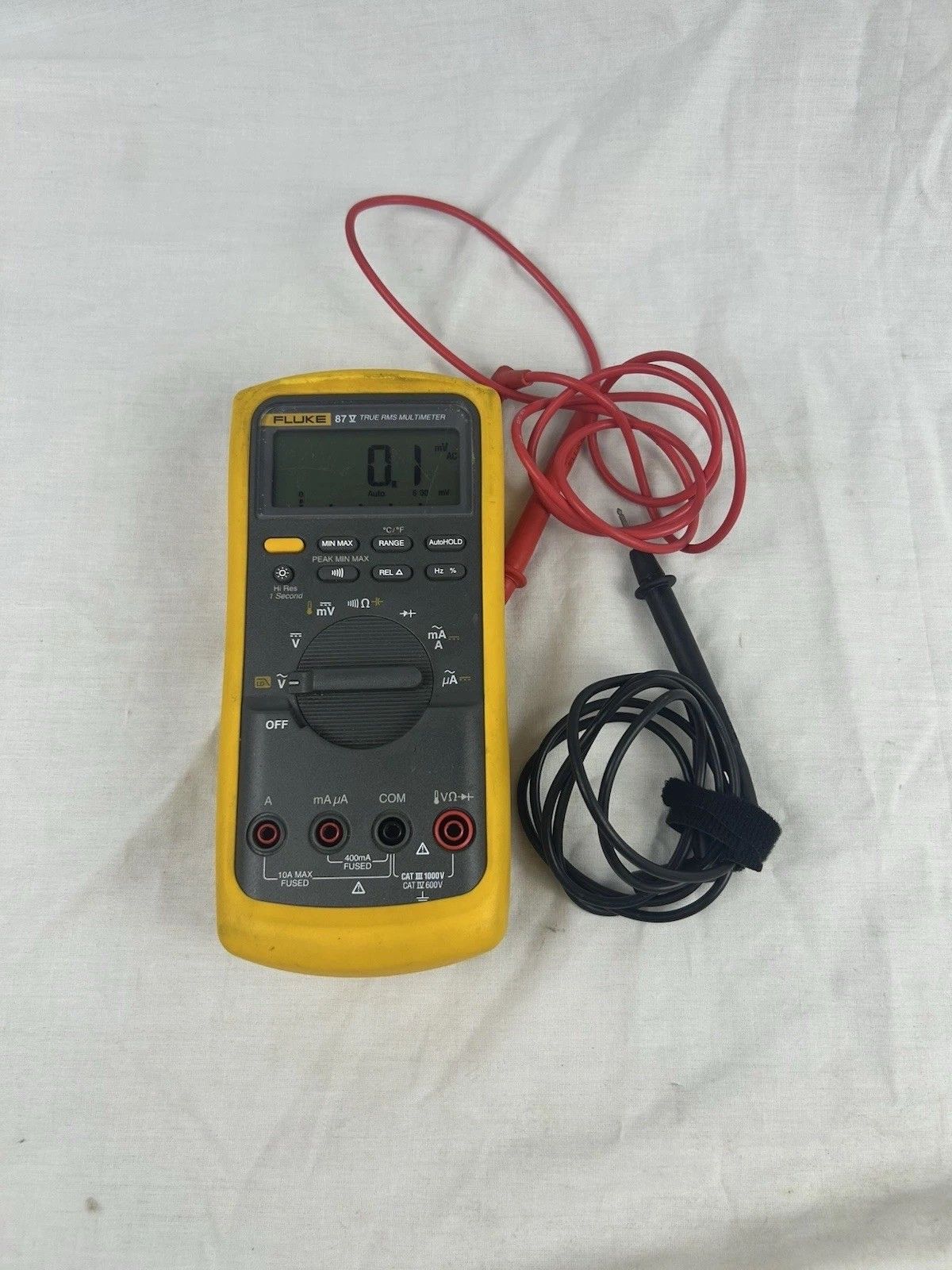 Fluke 87 V Multimeter leads Nice ed Shape