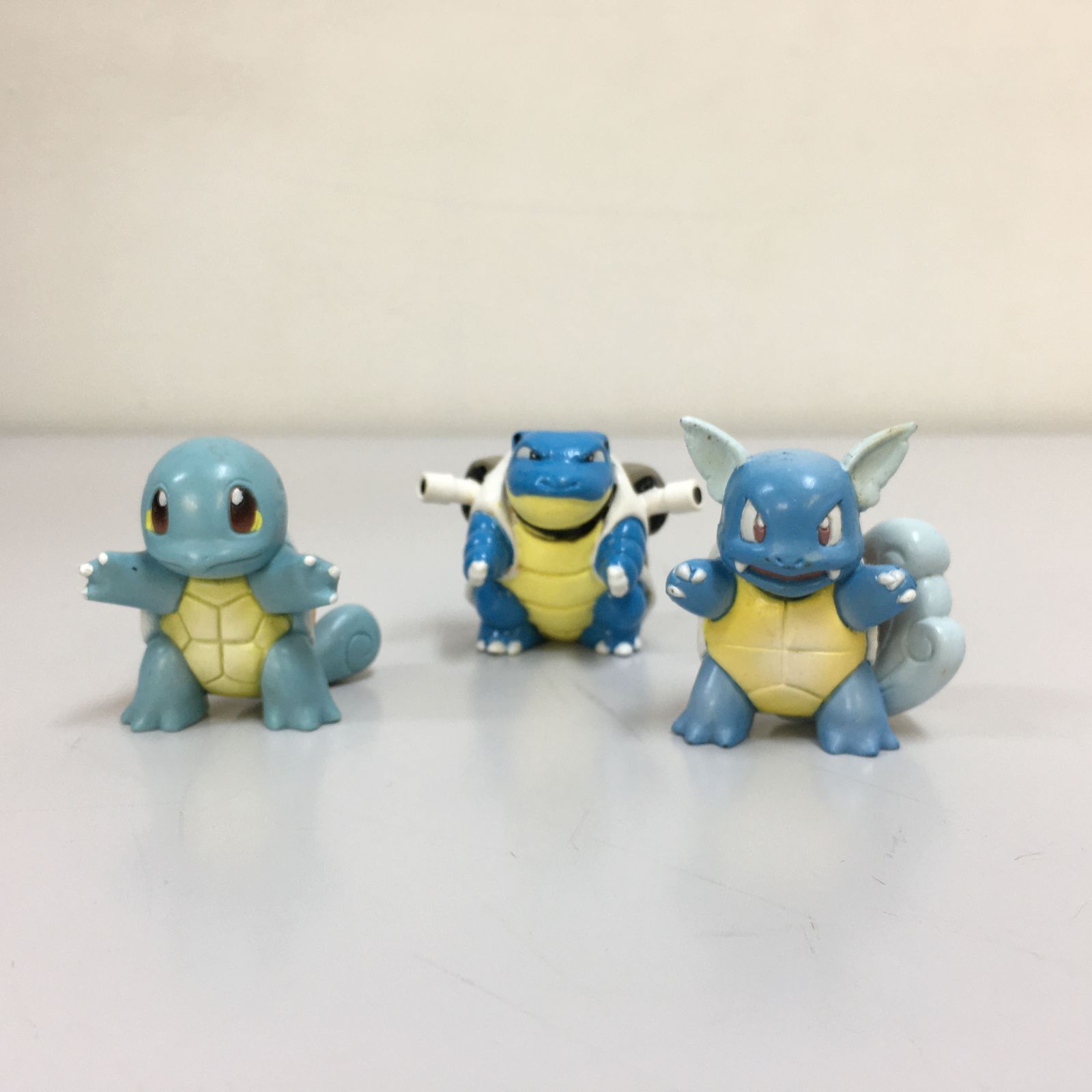 【3点セット】ポケモン　初期モンコレ　ゼニガメ　カメール　カメックス TOMY モンコレ初期 ゼニガメ・カメール・カメックス3点セット1050