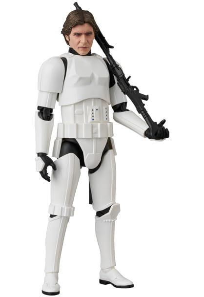 MAFEX マフェックス No 258 HAN SOLO TM 全高約155 mm 塗装済み アクションフィギュア 彡