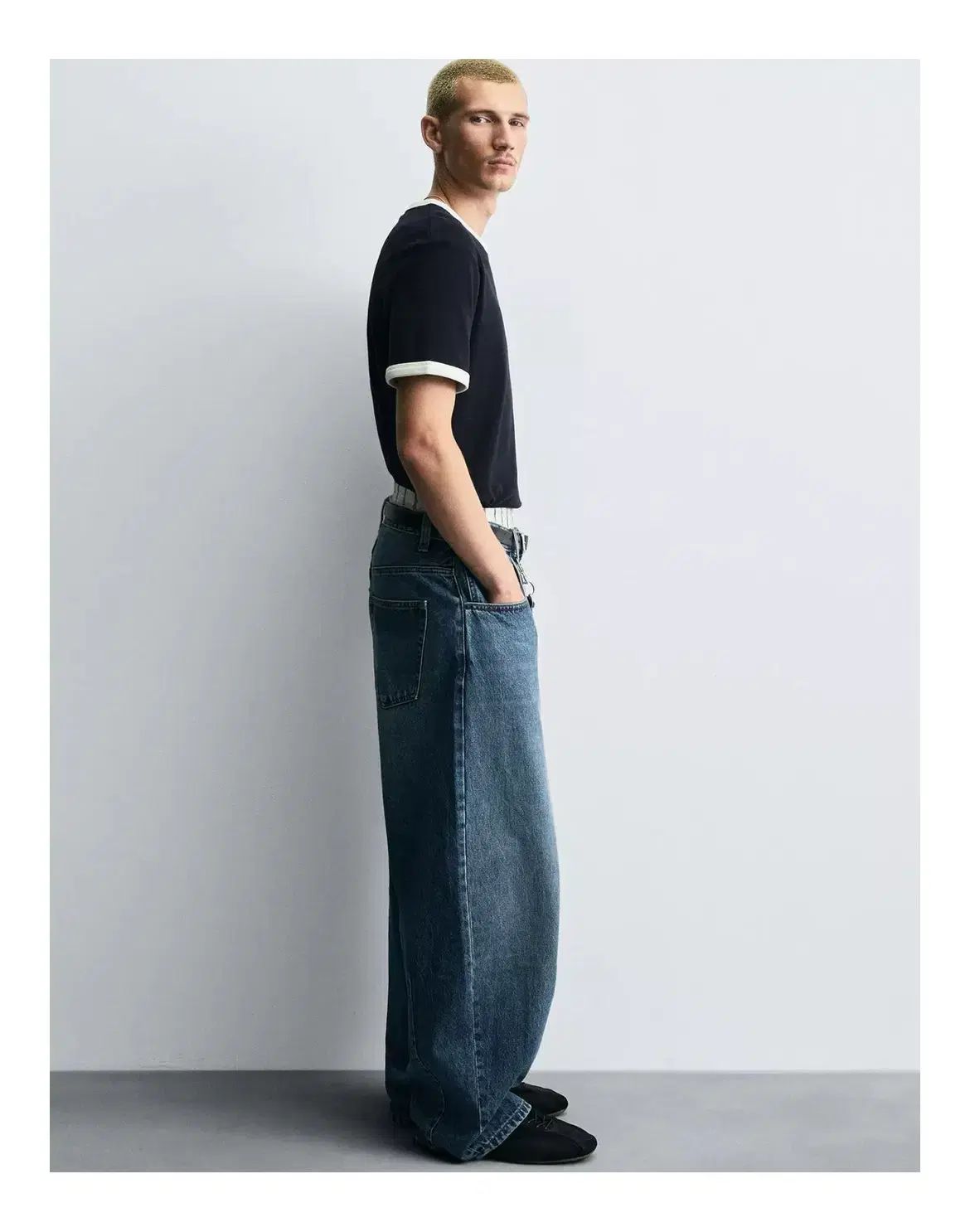 ZARA - | バルーンフィットデニムパンツ Japan ⁄ 日本 ZARAバルーン 