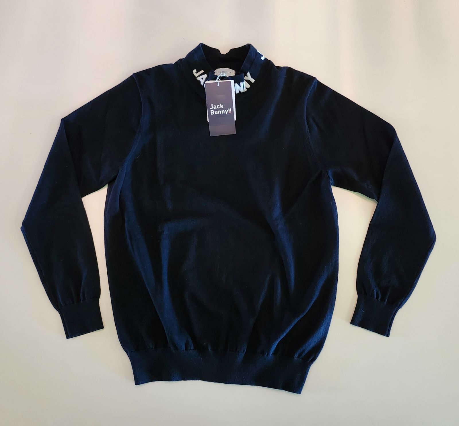Jack Bunny!! ジャックバニー ハイネックセーター ロゴ - メルカリ