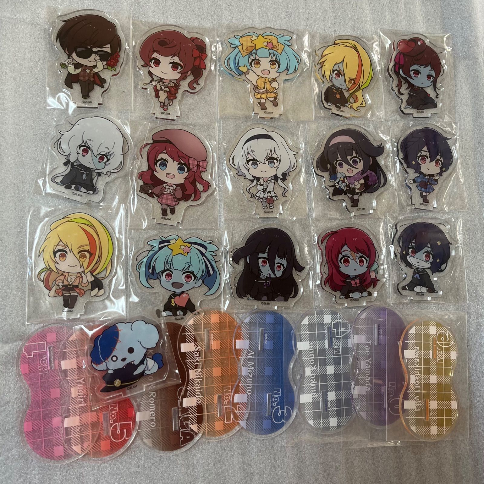 劇場版 ゾンビランドサガ ゆめぎんがパラダイス どやんす ペアアクリルスタンド M 6