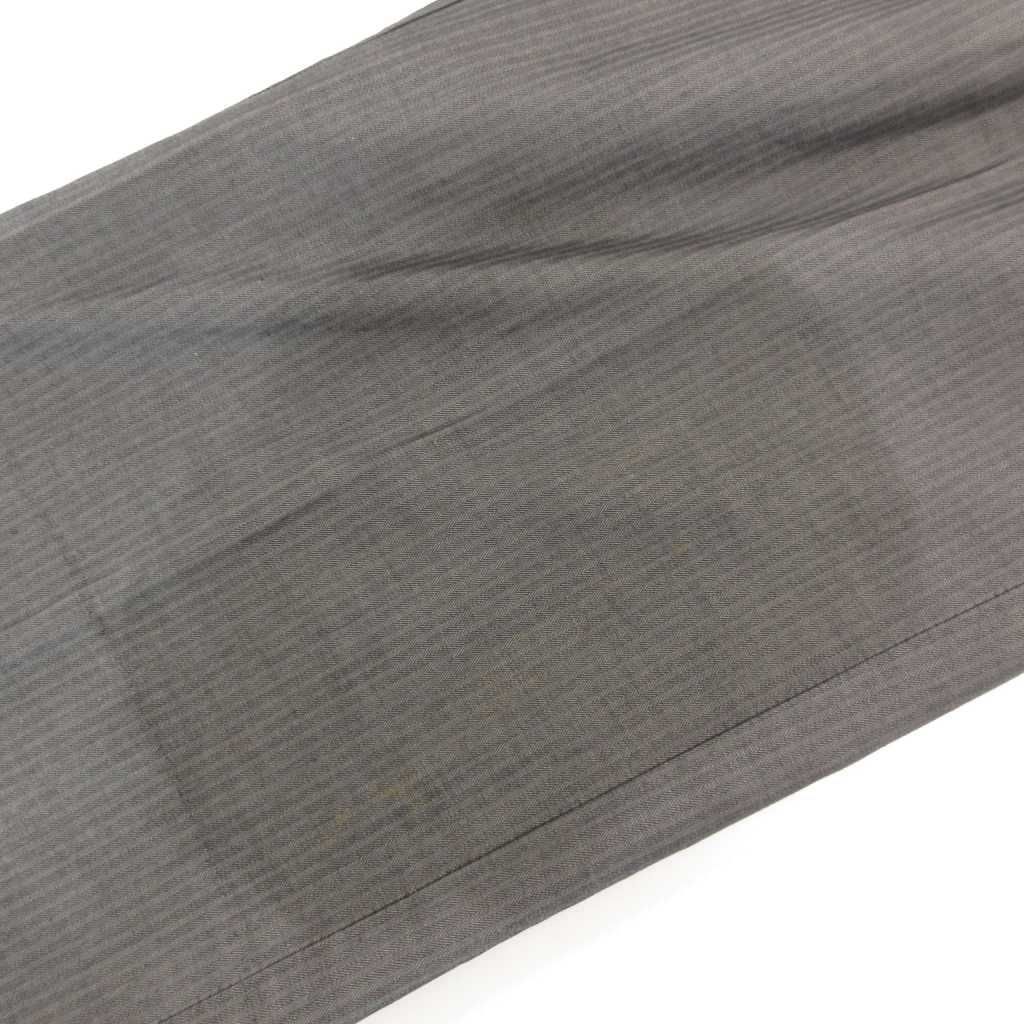 バーバリー BURBERRY パンツ スラックス 79 グレー ストライプ柄