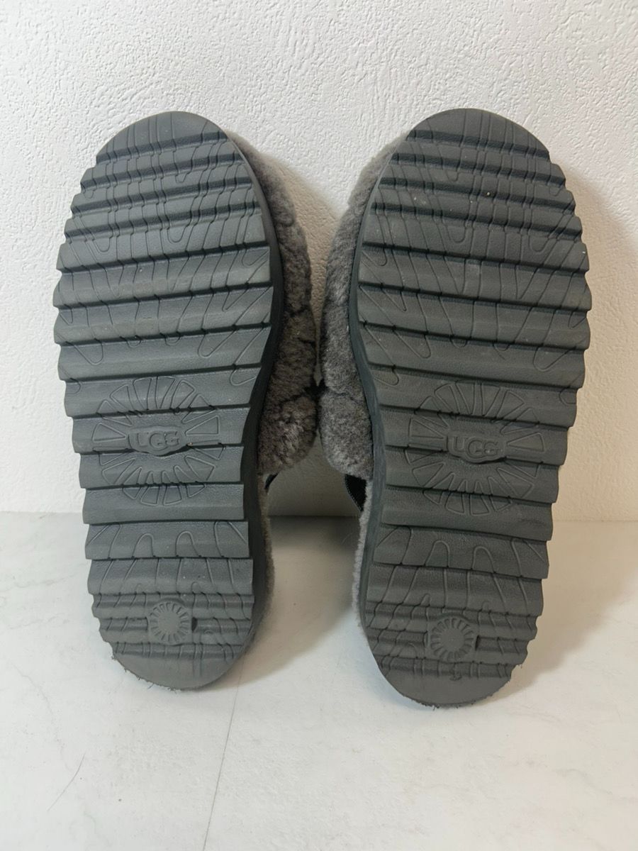 12843-012☆アグ/UGG /スリッパ Super Fluff Slipper 25.0センチ