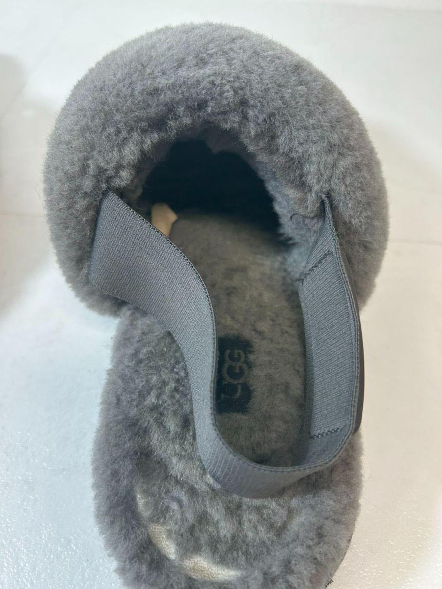 12843-012☆アグ/UGG /スリッパ Super Fluff Slipper 25.0センチ