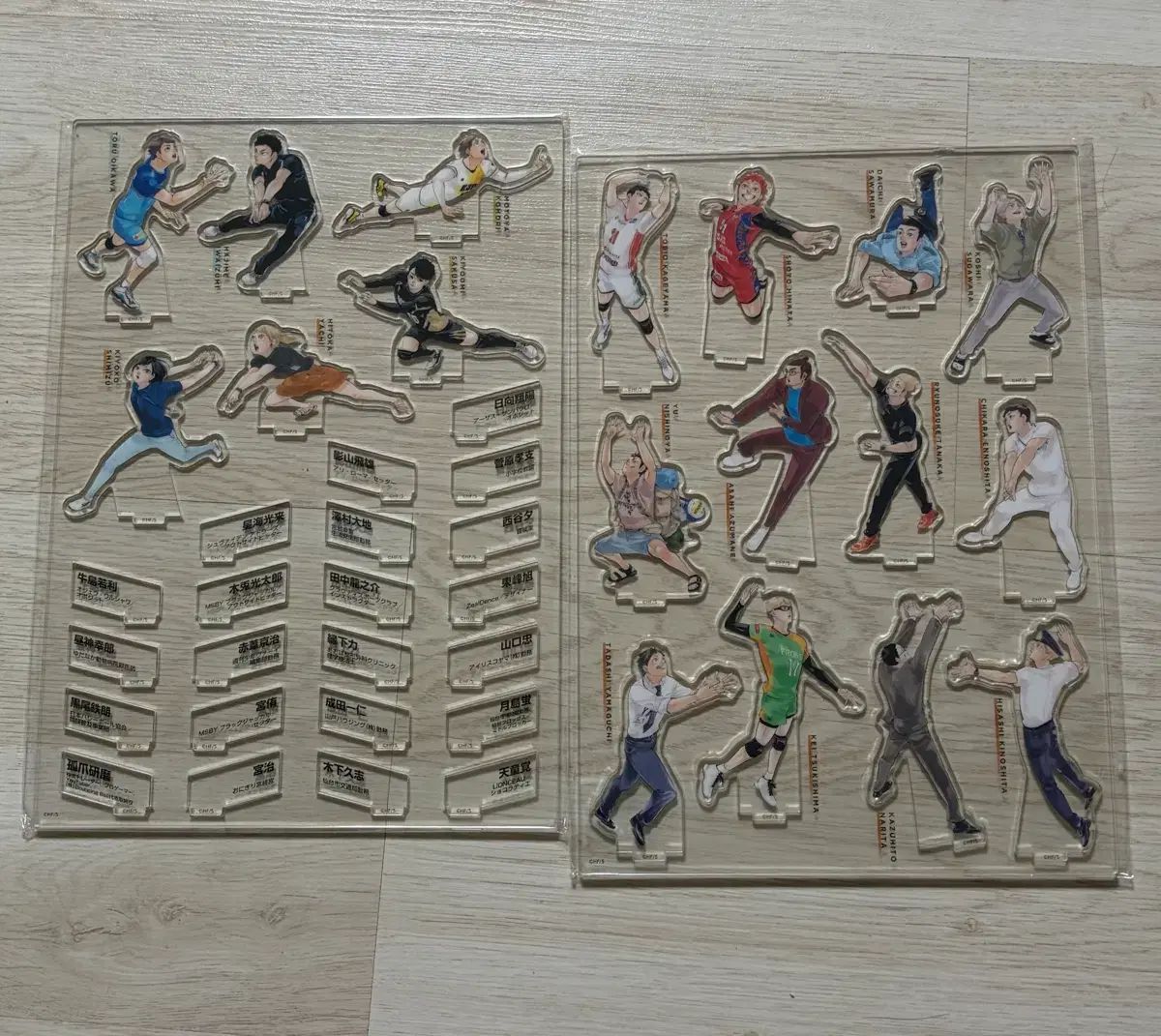 ハイキュー10周年CHRONICLEアクリルフィギュアセット