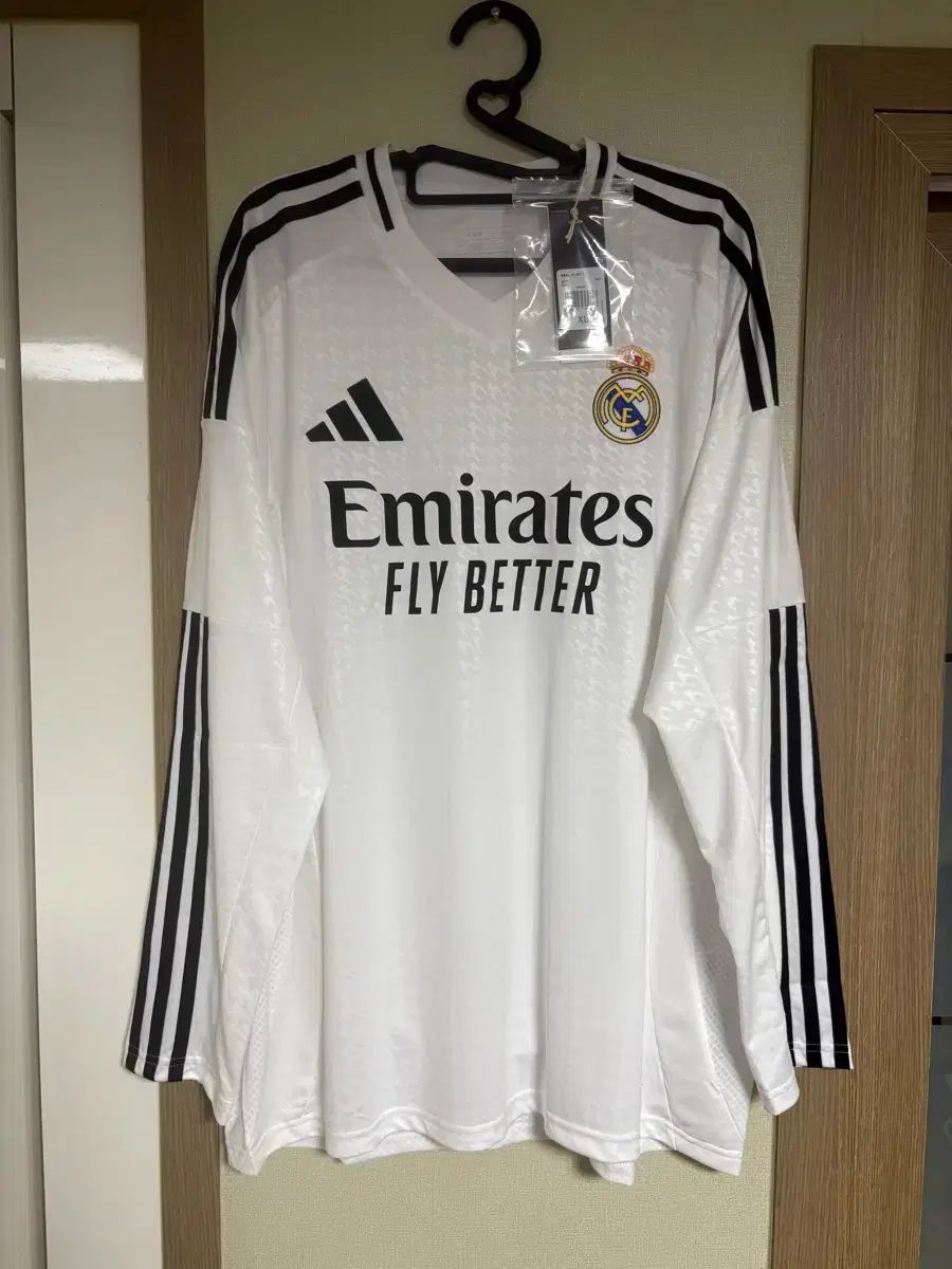 XL ) レアル・マドリード 24 ／ 25 ホーム 長袖 販売 Real Madrid 24