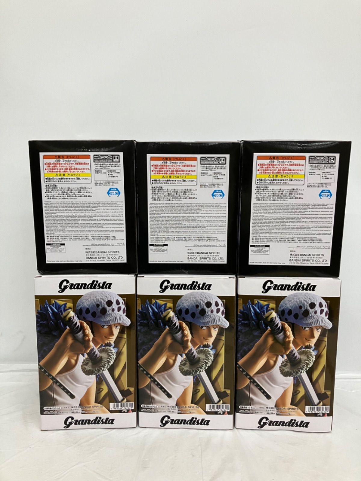 未開封 ONE PIECE ワンピース フィギュア 2種6個セット LF1527 f099