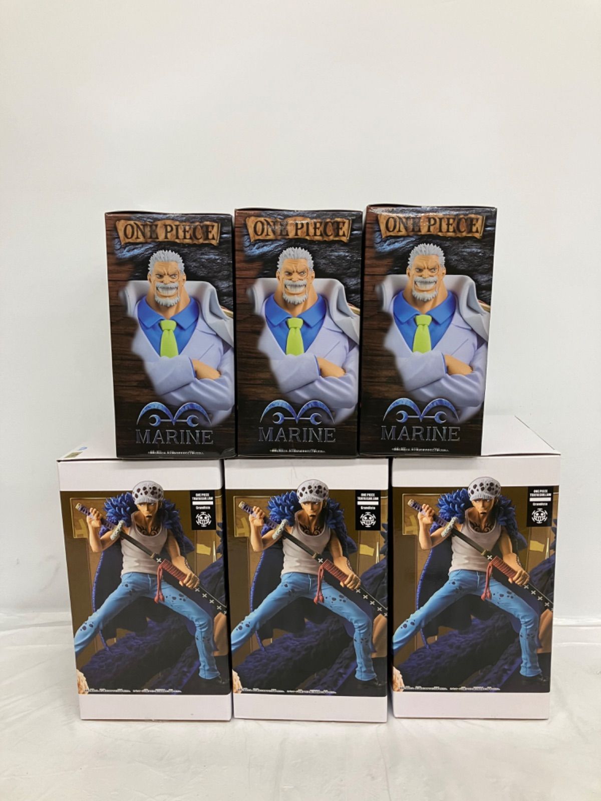 未開封 ONE PIECE ワンピース フィギュア 2種6個セット LF1527 f099