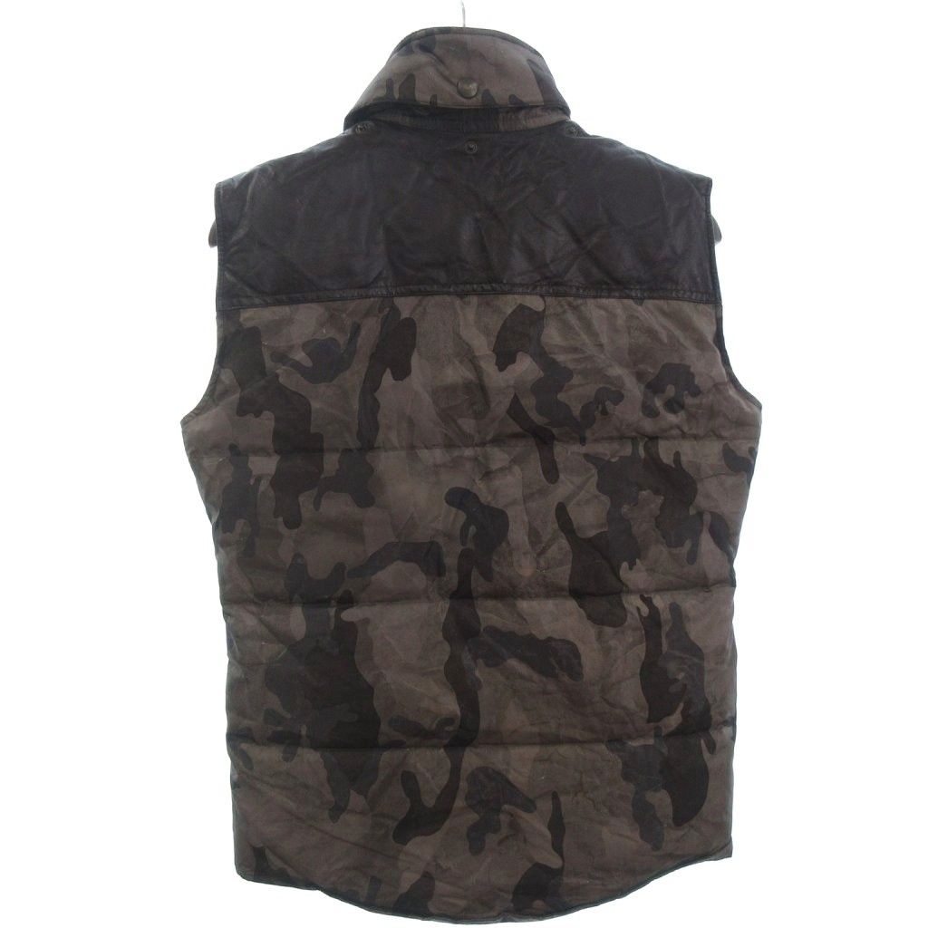 エーケーエム AKM MOUNTAIN DOWN COLLECTION ダウンベスト カモフラ柄