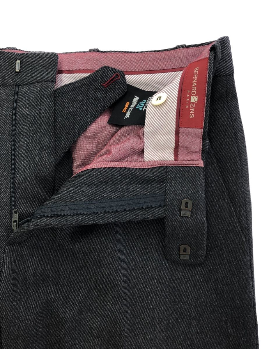 BERNARD ZINS (ベルナールザンス)EDIFICE別注 WOOL TROUSERSグレー38