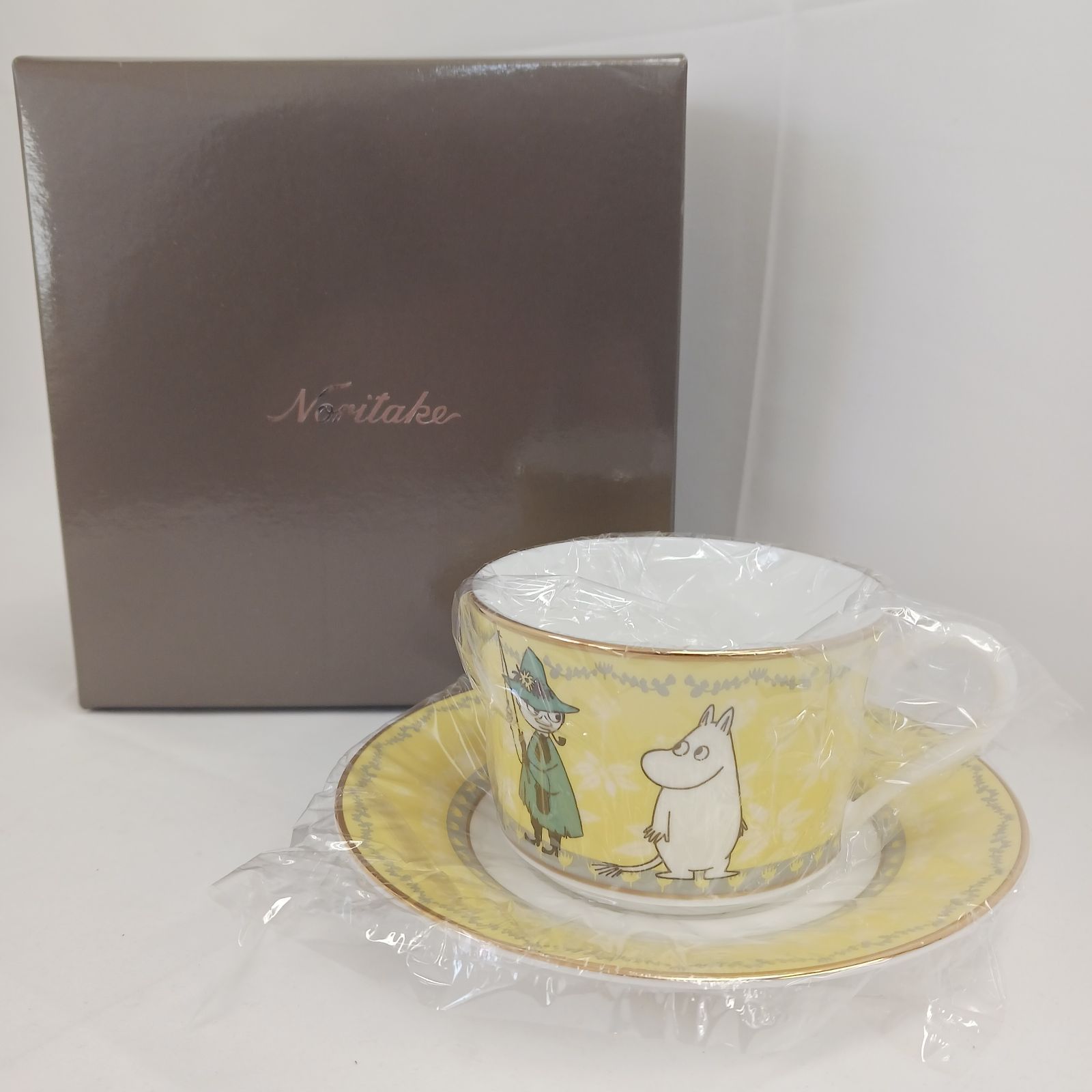 新品未使用】ノリタケ ムーミン谷の彗星シリーズ カップ＆ソーサー 