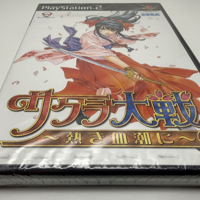 ☆希少 未開封☆PS2 サクラ大戦 ~熱き血潮に~ SEGA セガ レア レトロ