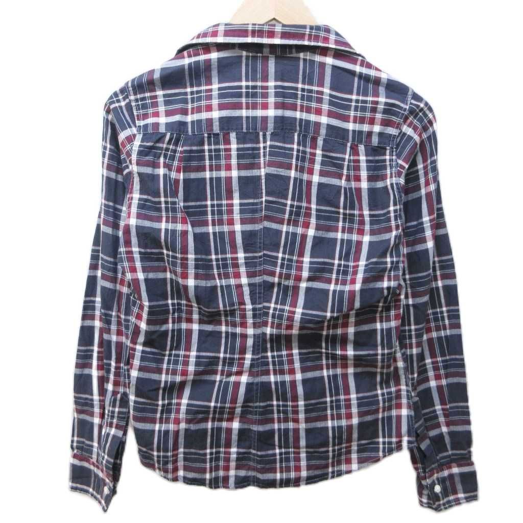 フランクアンドアイリーン 長袖 シャツ EILEEN 微起毛 綿 チェック