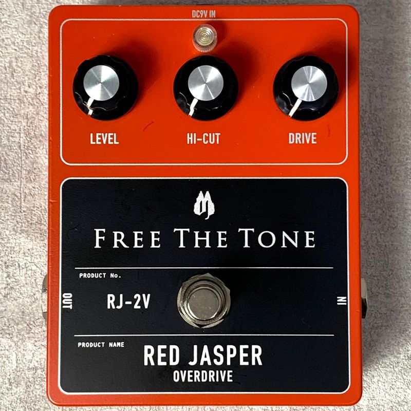 FREE THE TONE RJ-2V RED JASPER オーバードライブ RED JASPER RJ-2Vのページ｜FREE THE TONE -フリーザトーン