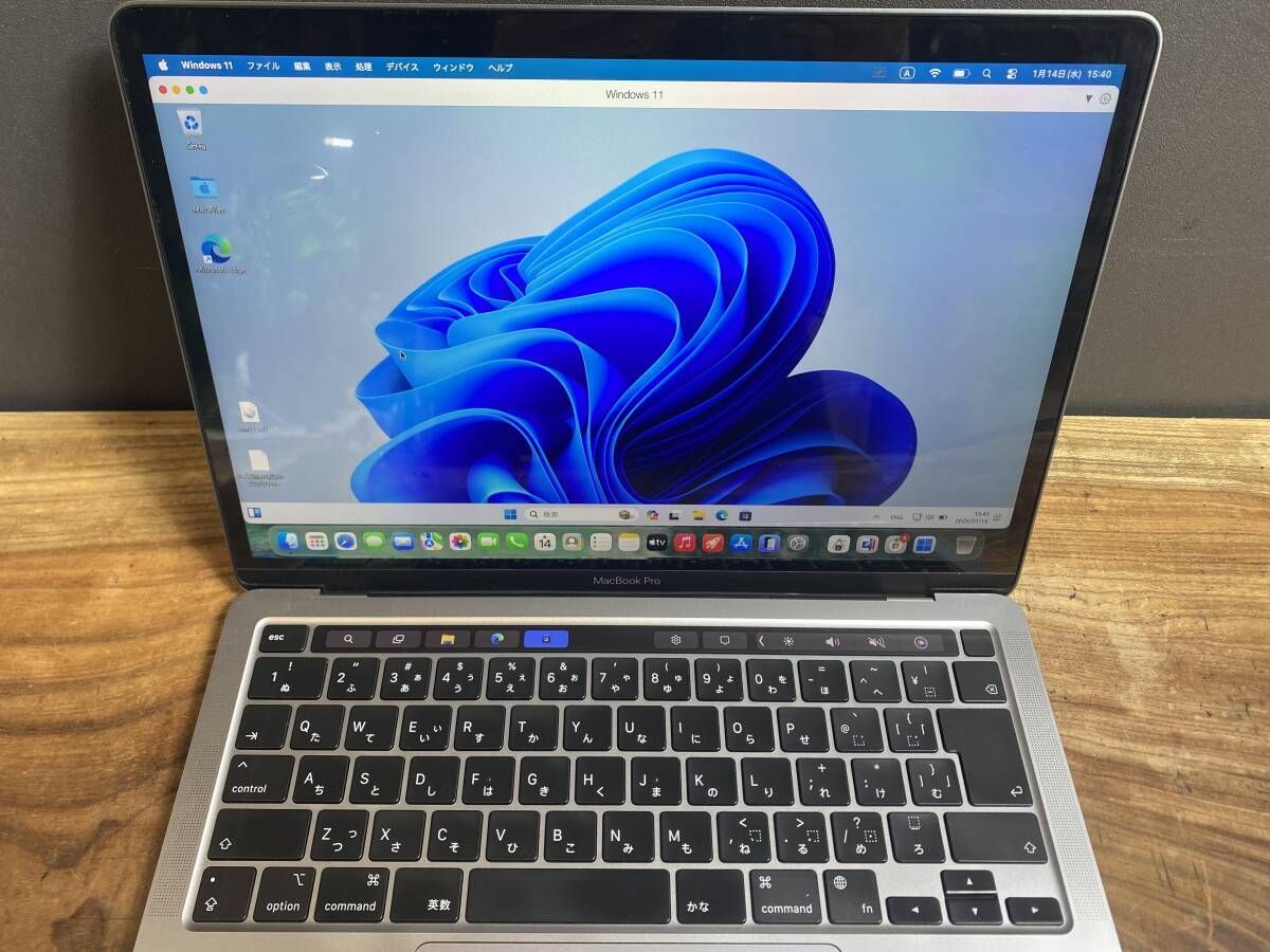 美品] MacBook Pro 13 M1 16GB 512GB Win11 Office - メルカリ