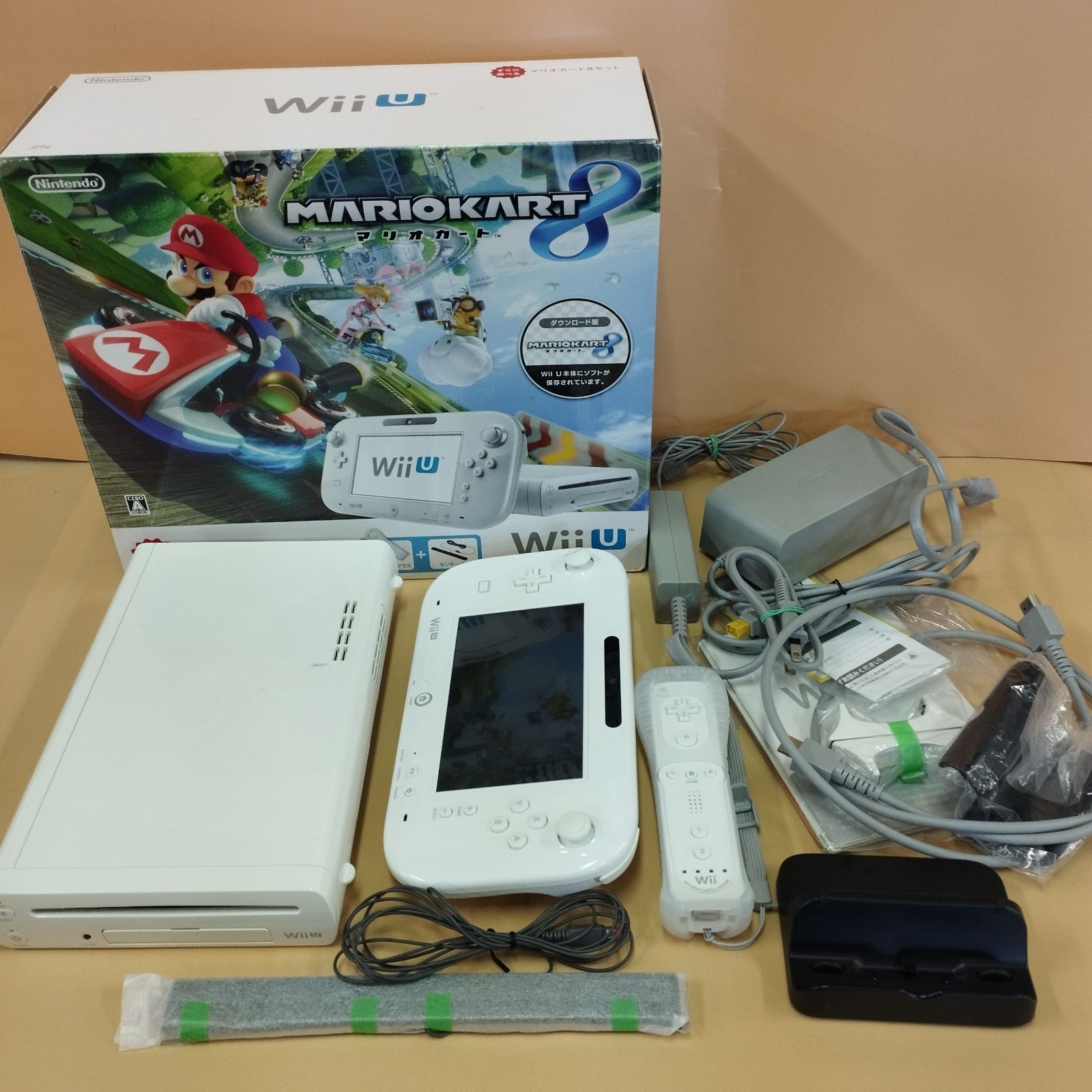 D11050】ジャンク wii u マリオカート8 プレミアムセット - メルカリ