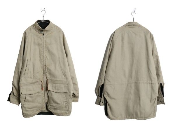 70s 80s イギリス製 ☆ リバーシブル フィールド ジャケット メンズ L