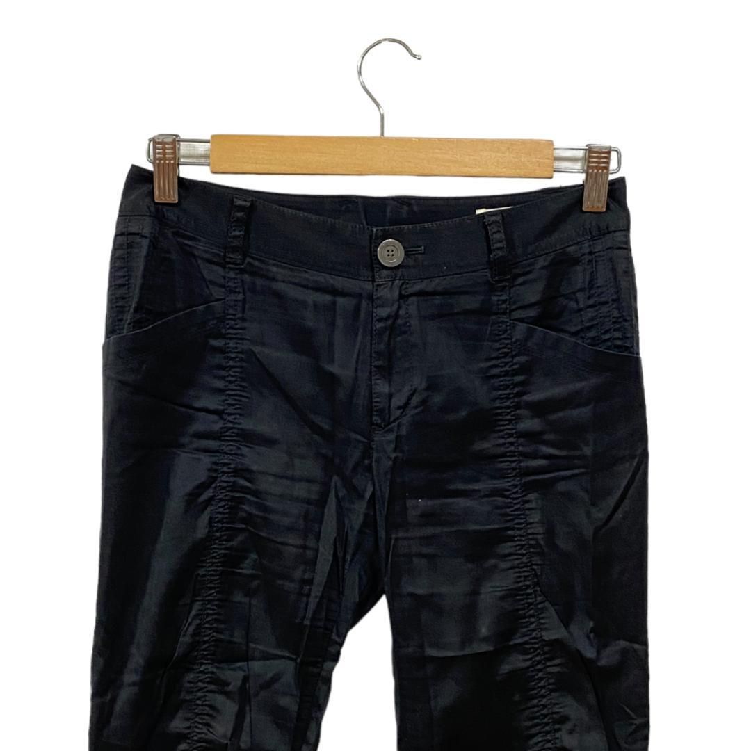 MICHEL KLEIN ミッシェルクラン ブラック ハーフパンツ S HMRKMG2-45