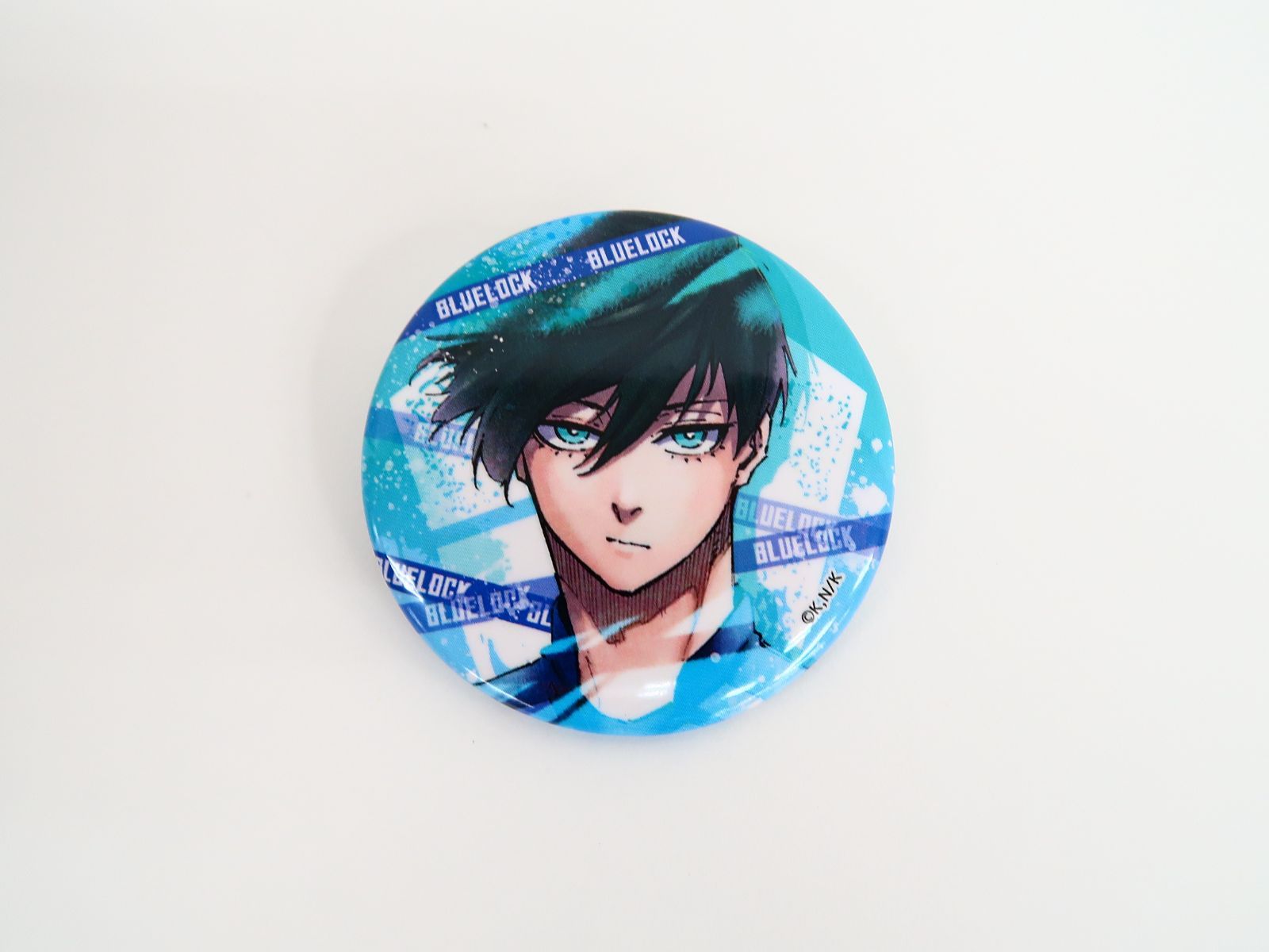 ブルーロック トレーディング缶バッジ ユニフォームナンバー 糸師凛