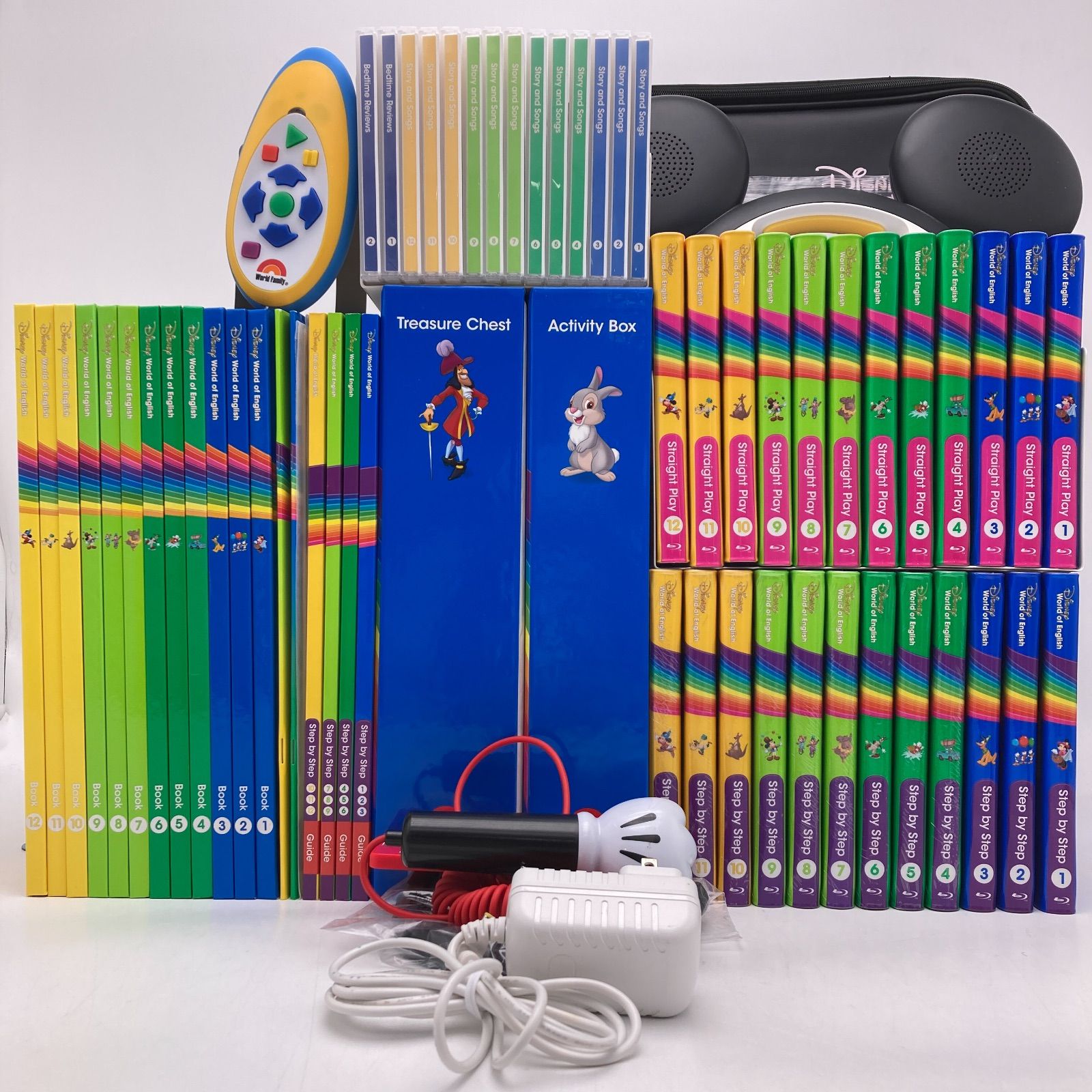 メインプログラムとストレートプレイとミッキーメイト ディズニー英語