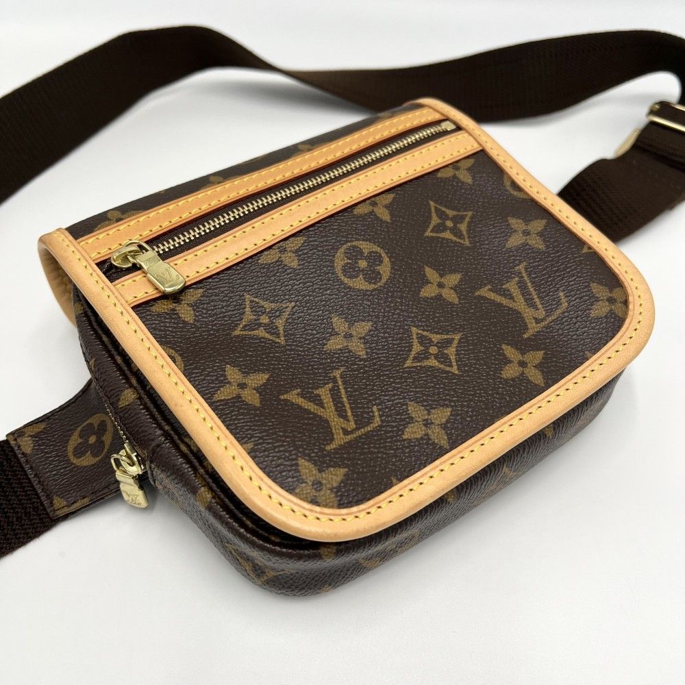 ルイヴィトン ボディバッグ メンズ モノグラム バムバッグボスフォール