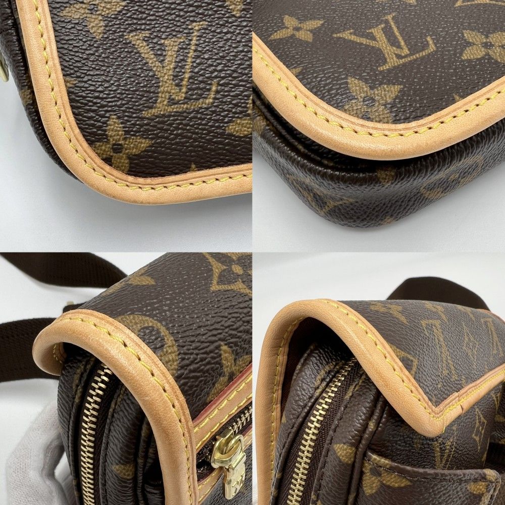 ルイヴィトン ボディバッグ メンズ モノグラム バムバッグボスフォール