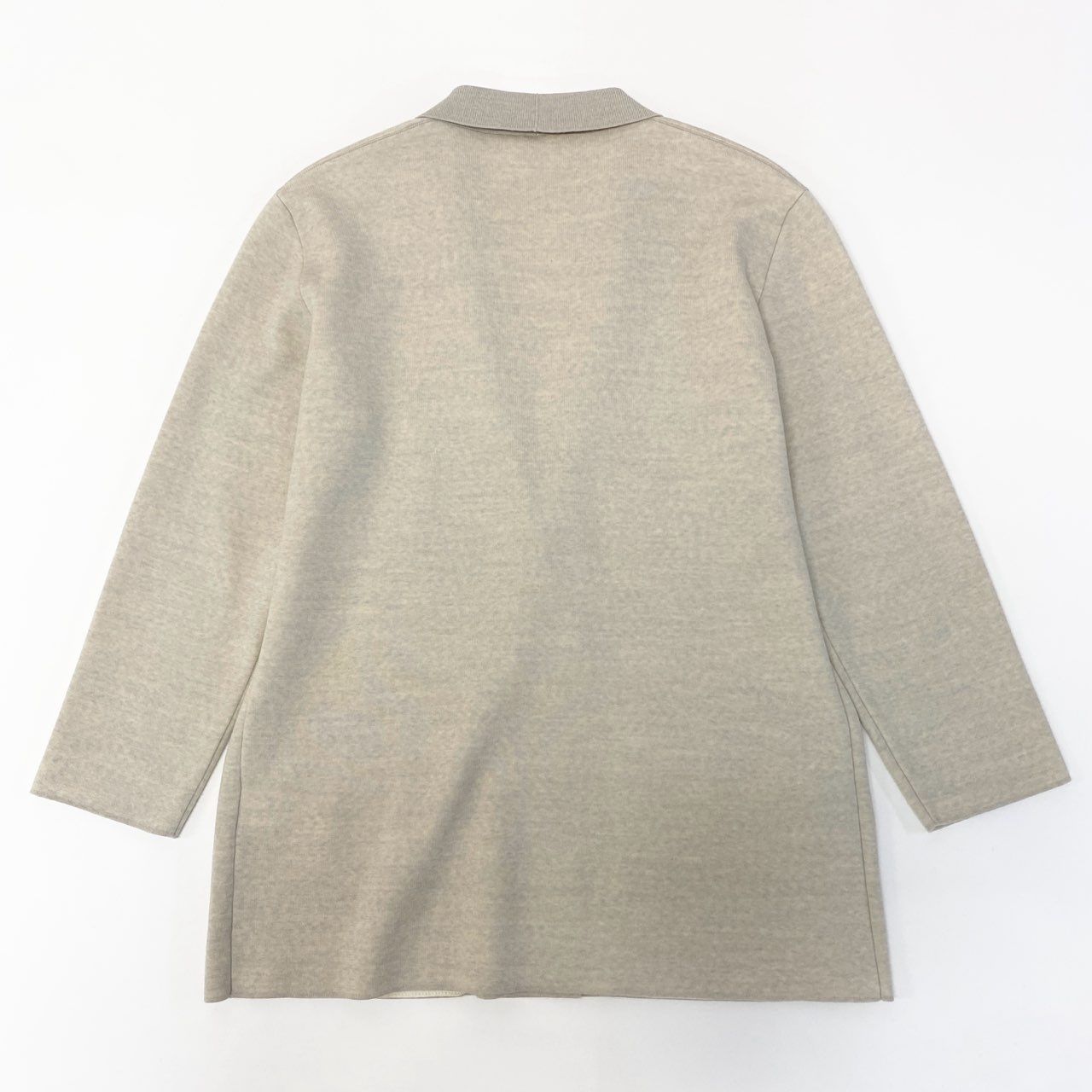 86a16 HERMES エルメス ニットジャケット ハイゲージニット Hロゴ  