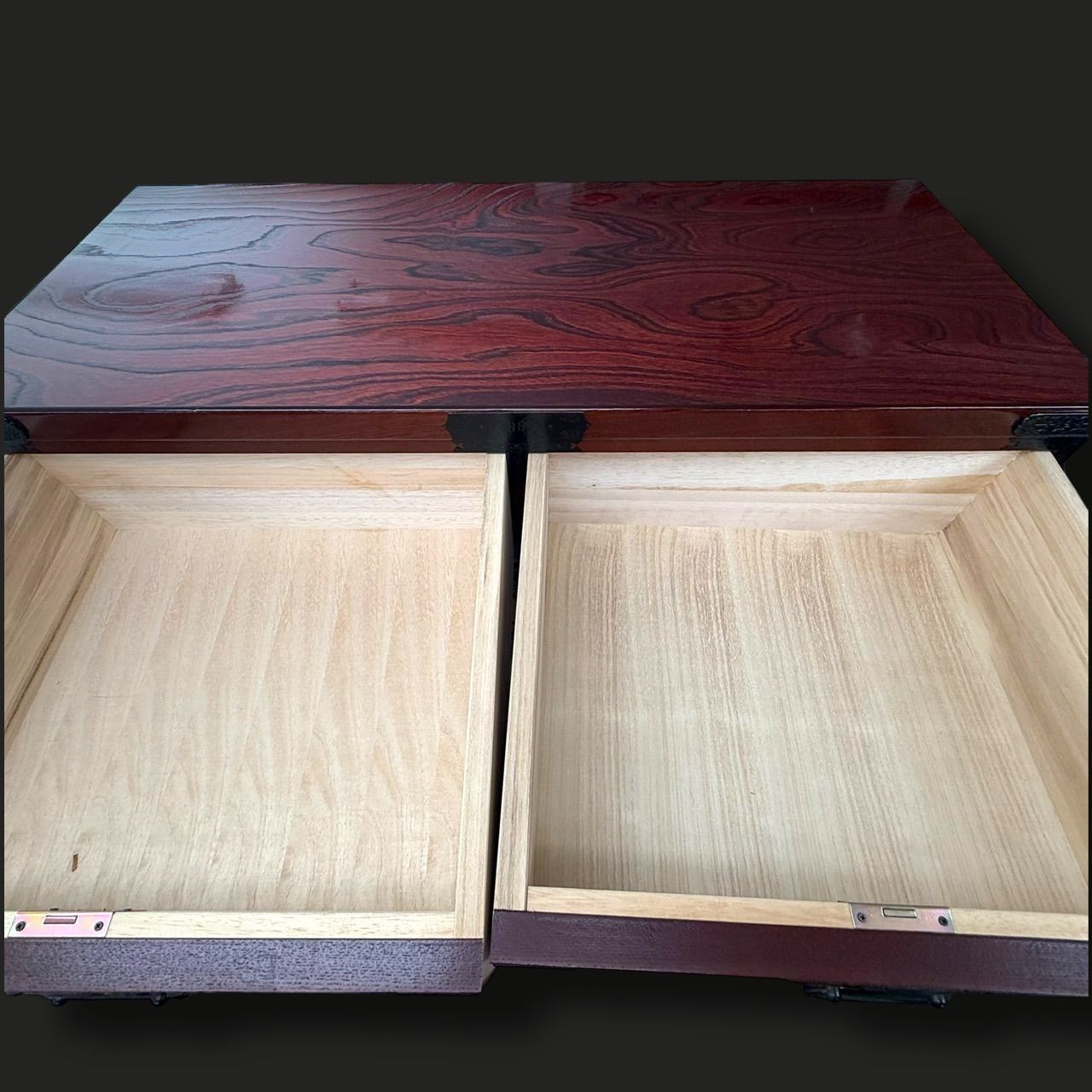 美品】飛鳥 欅箪笥 工芸家具 鍵付き 和箪笥 民芸箪笥 伝統工芸 国産