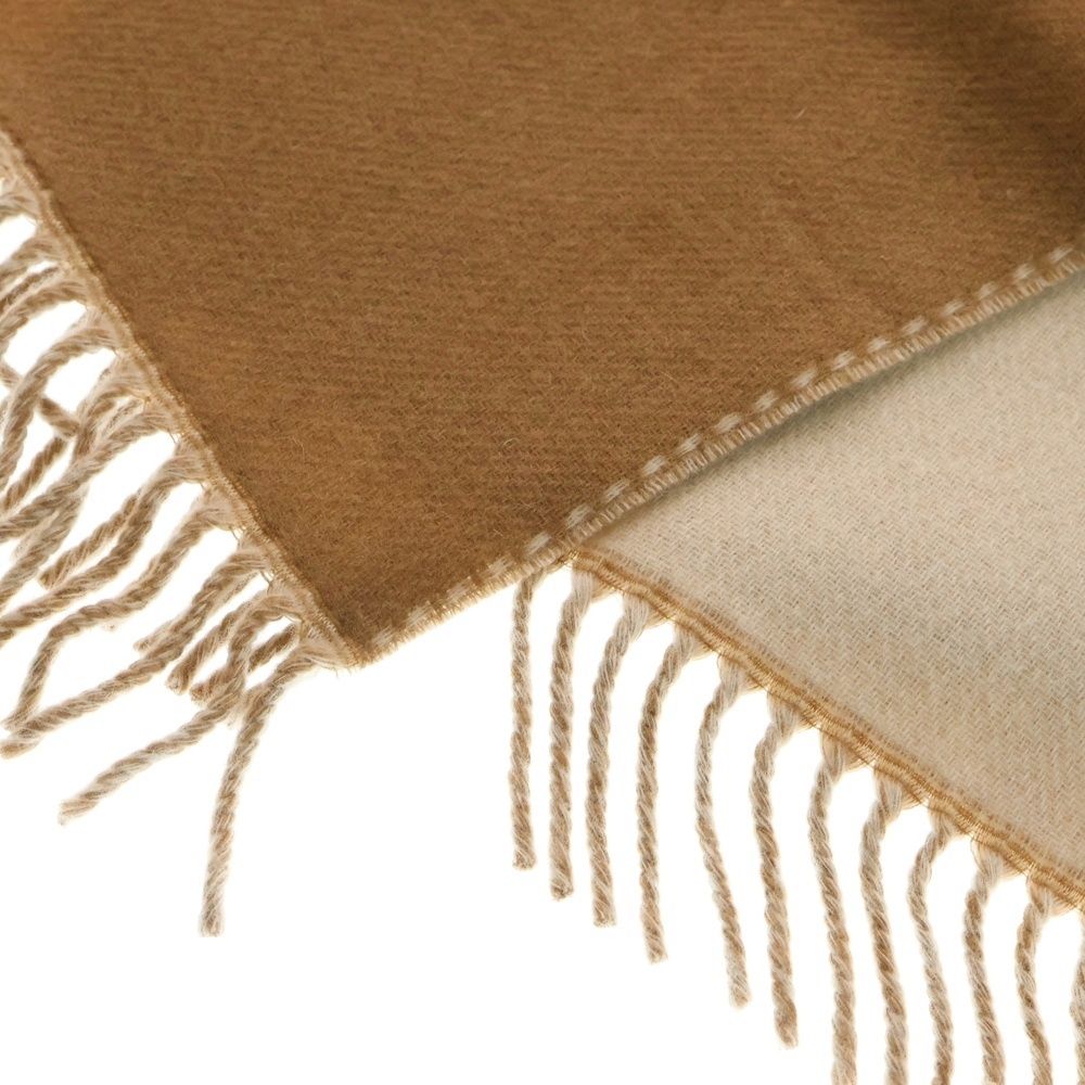 GUCCI (グッチ) インターロッキングG カシミヤスカーフ フリンジ