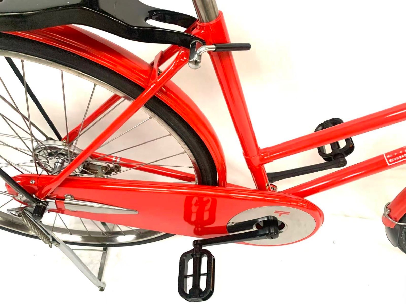 【即乘】送料無料 郵便局専用 自転車 赤色 中古良品26インチ コレクション品 即乘】日本郵便 郵便局専用 自転車 赤色 実物 本物 配達仕様 丈夫な
