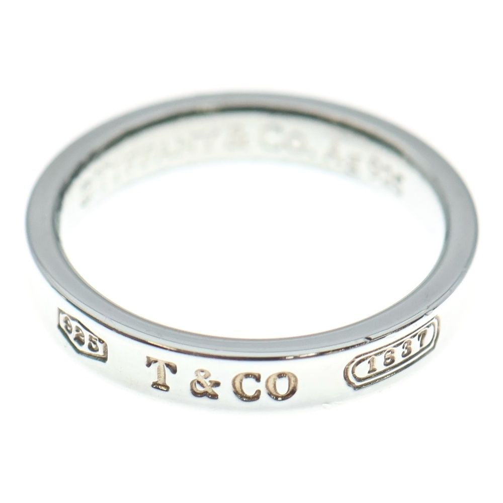 TIFFANY & Co. (ティファニー) 1837 ナロー リング Ag925 SV シルバー