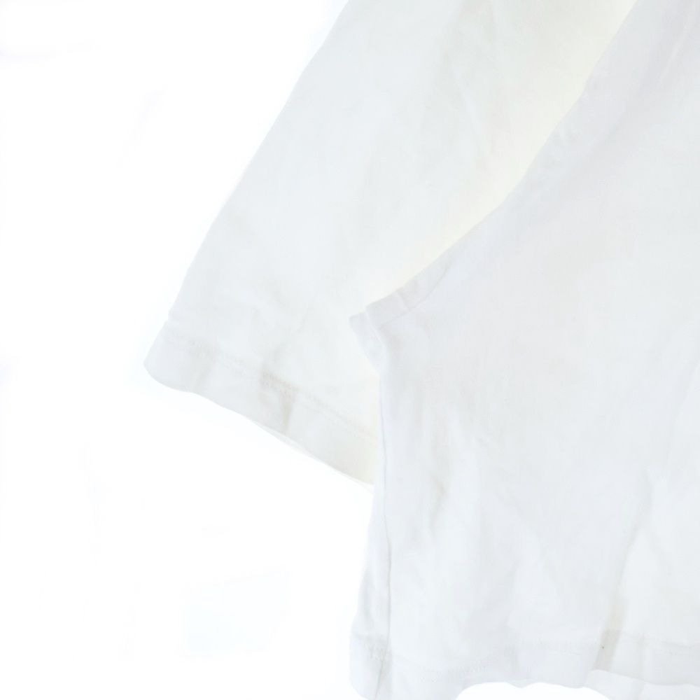 CELINE (セリーヌ) フロントロゴプリント 半袖クロップドTシャツ