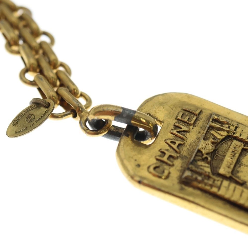CHANEL (シャネル) ココマーク ロゴ プレート キーホルダー チャーム