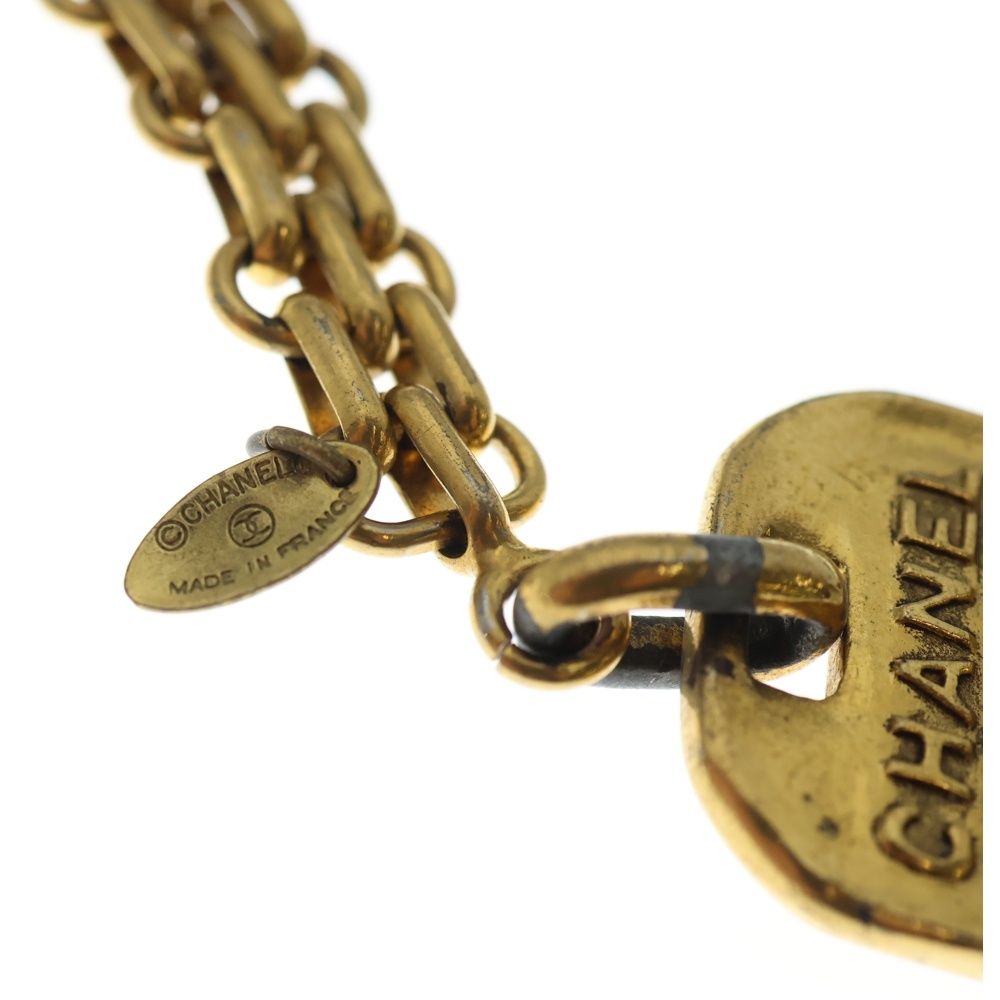 CHANEL (シャネル) ココマーク ロゴ プレート キーホルダー チャーム