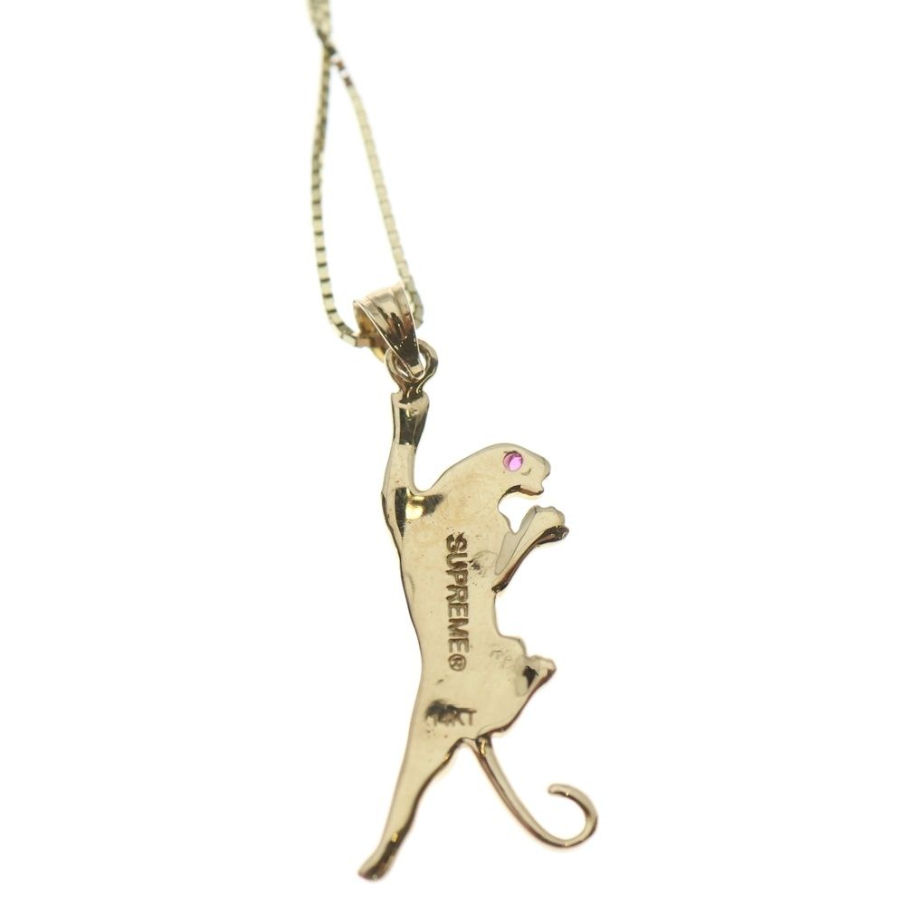 SUPREME (シュプリーム) 18AW 14K Panther Gold Pendant パンサー