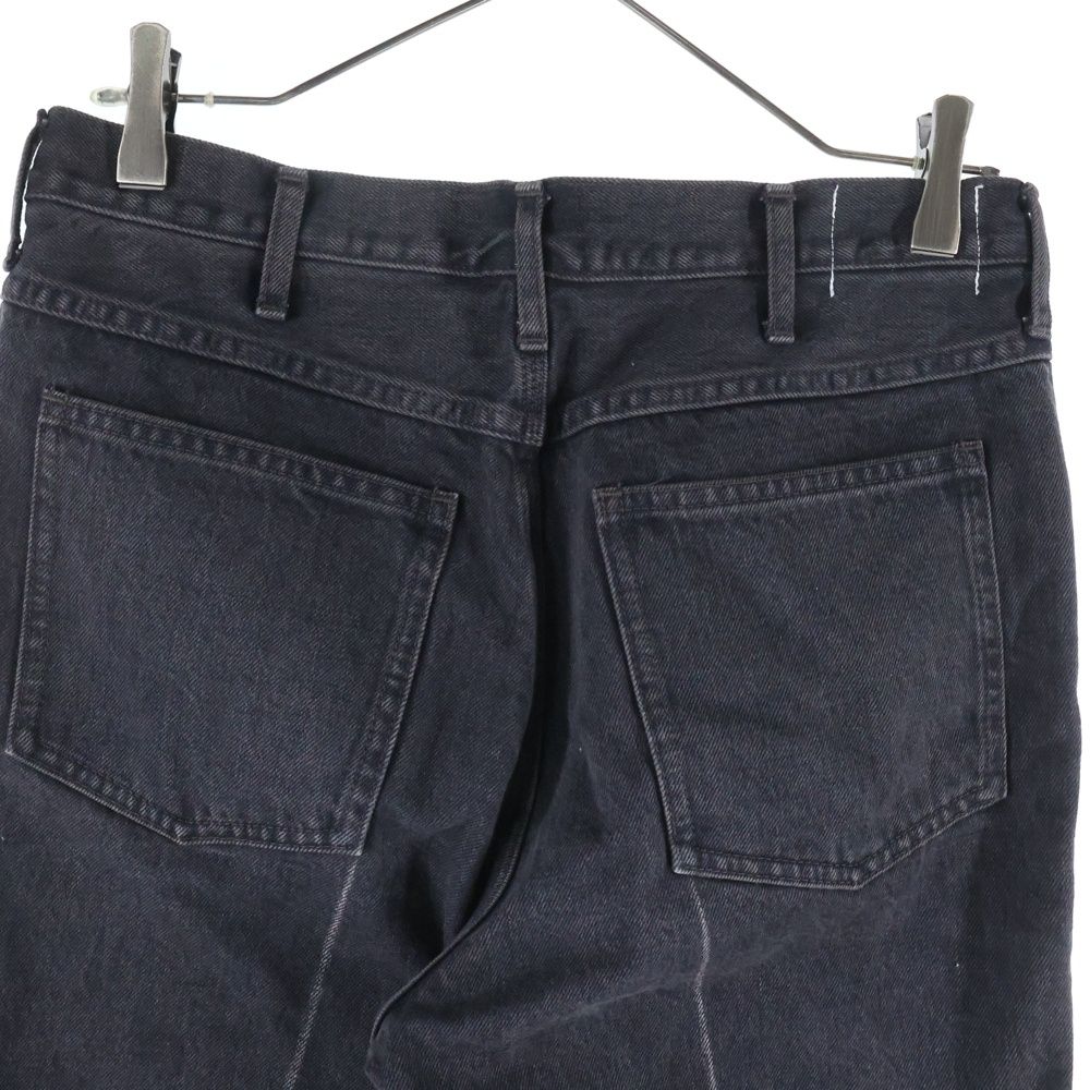 FUMIKA UCHIDA (フミカウチダ) 15oz BLACK DENIM CENTER PRESS