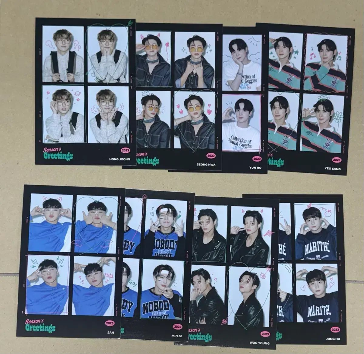 ATEEZ（エイティーズ・アチズ） シーグリ シーズングリーティング 2023