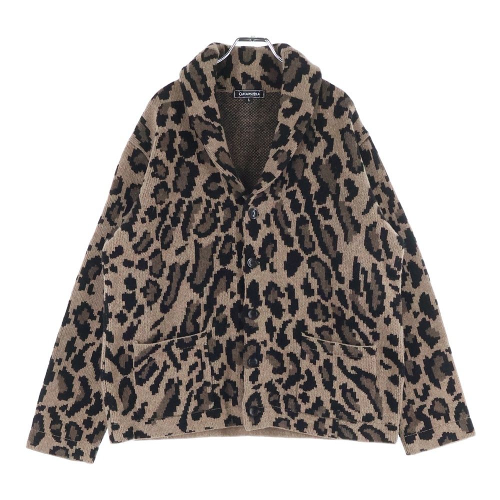 CAPTAINS HELM (キャプテンズ ヘルム) レオパード ショールカラー
