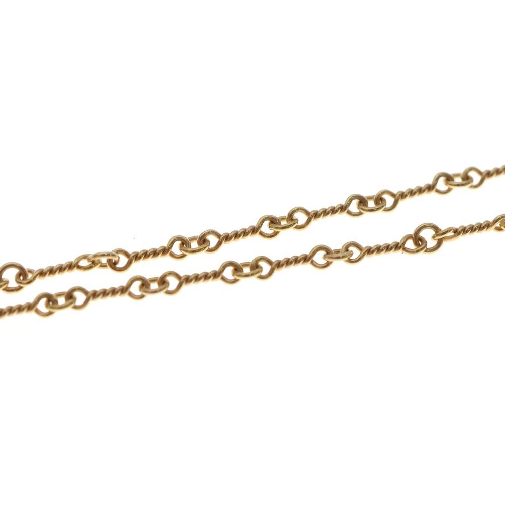 CHROME HEARTS (クロムハーツ) 22K NECKCHAIN T18 ツイストチェーン