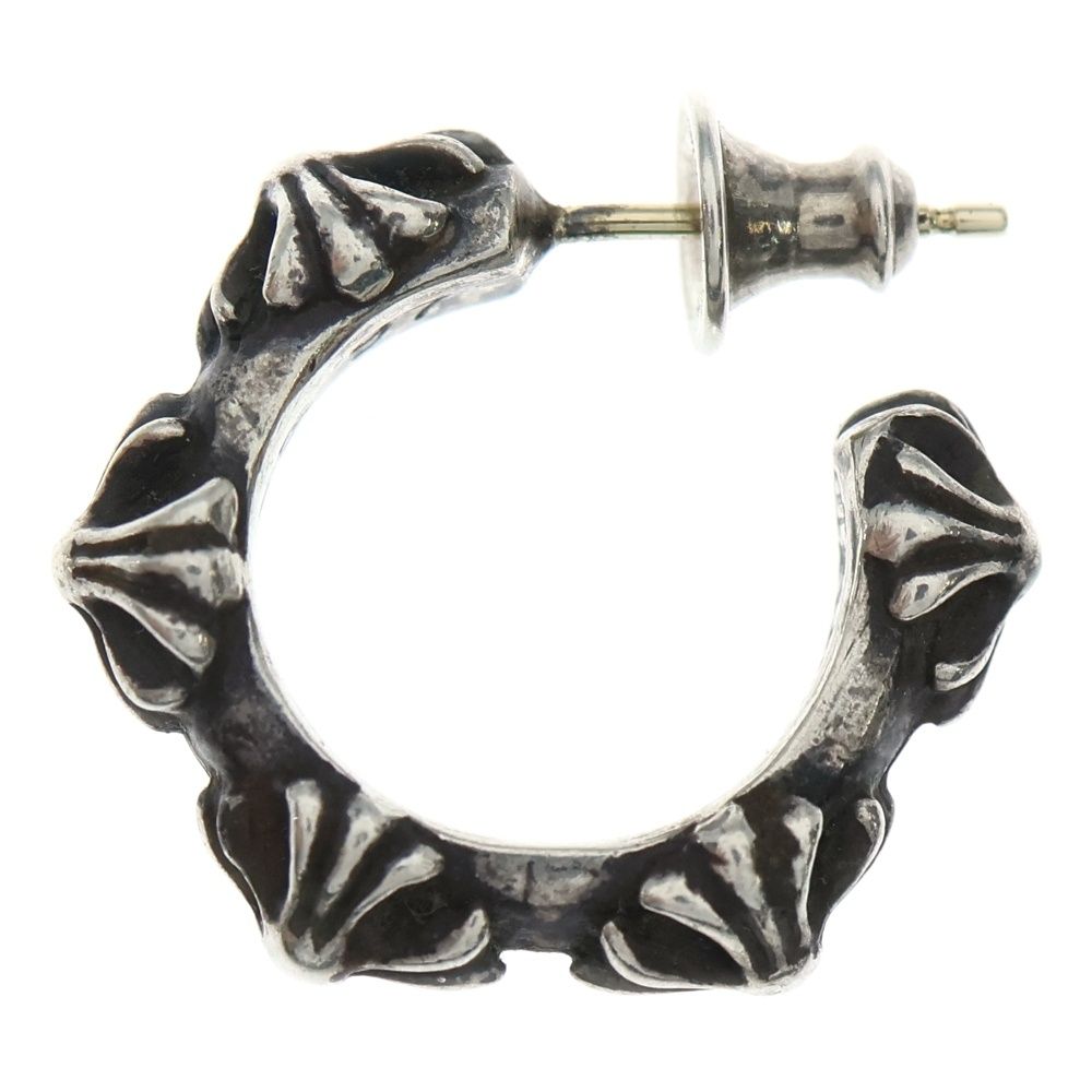 CHROME HEARTS (クロムハーツ) HOOP CROSS クロスバンド フープピアス