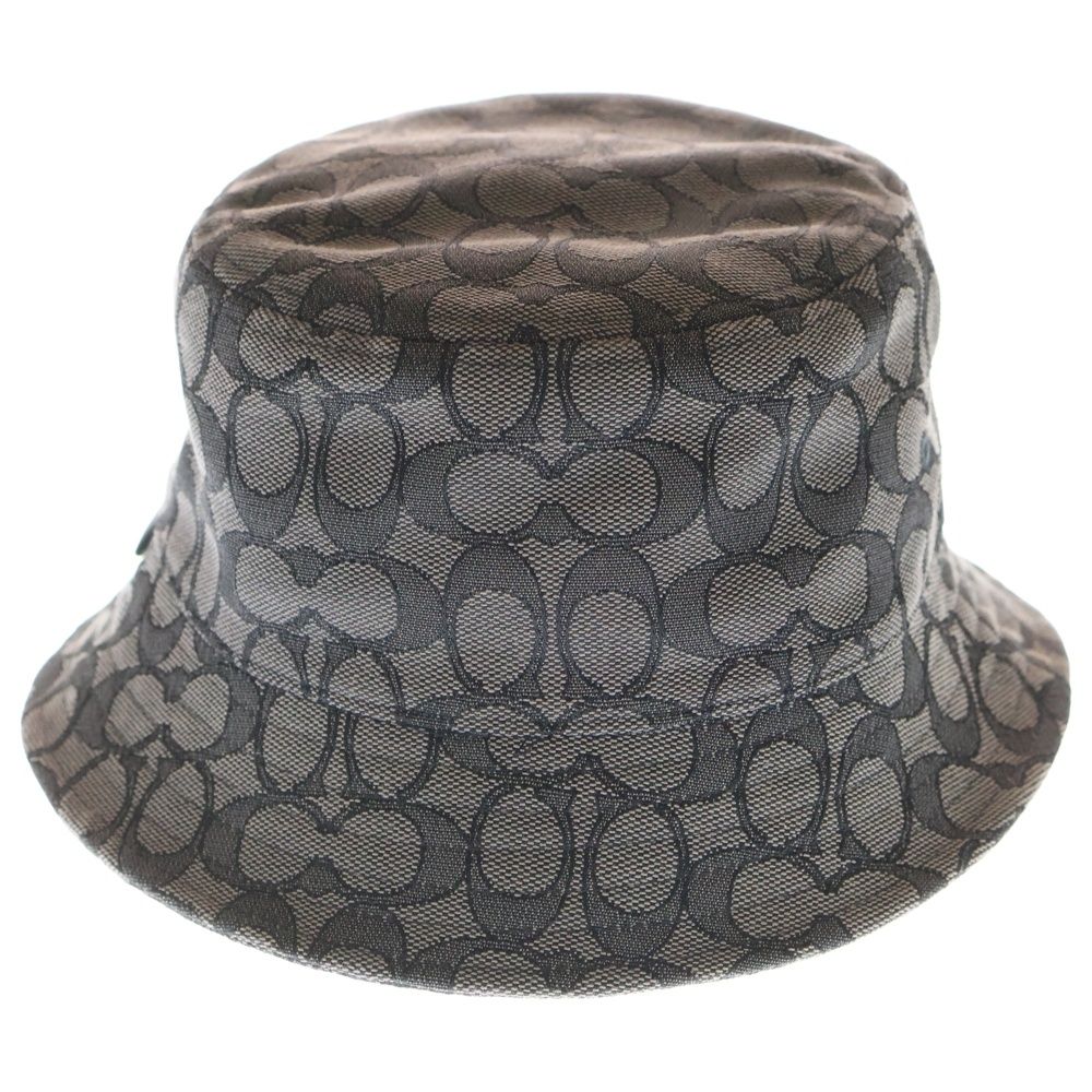 COACH (コーチ) シグネチャー キャンバス バケットハット グレー C2714