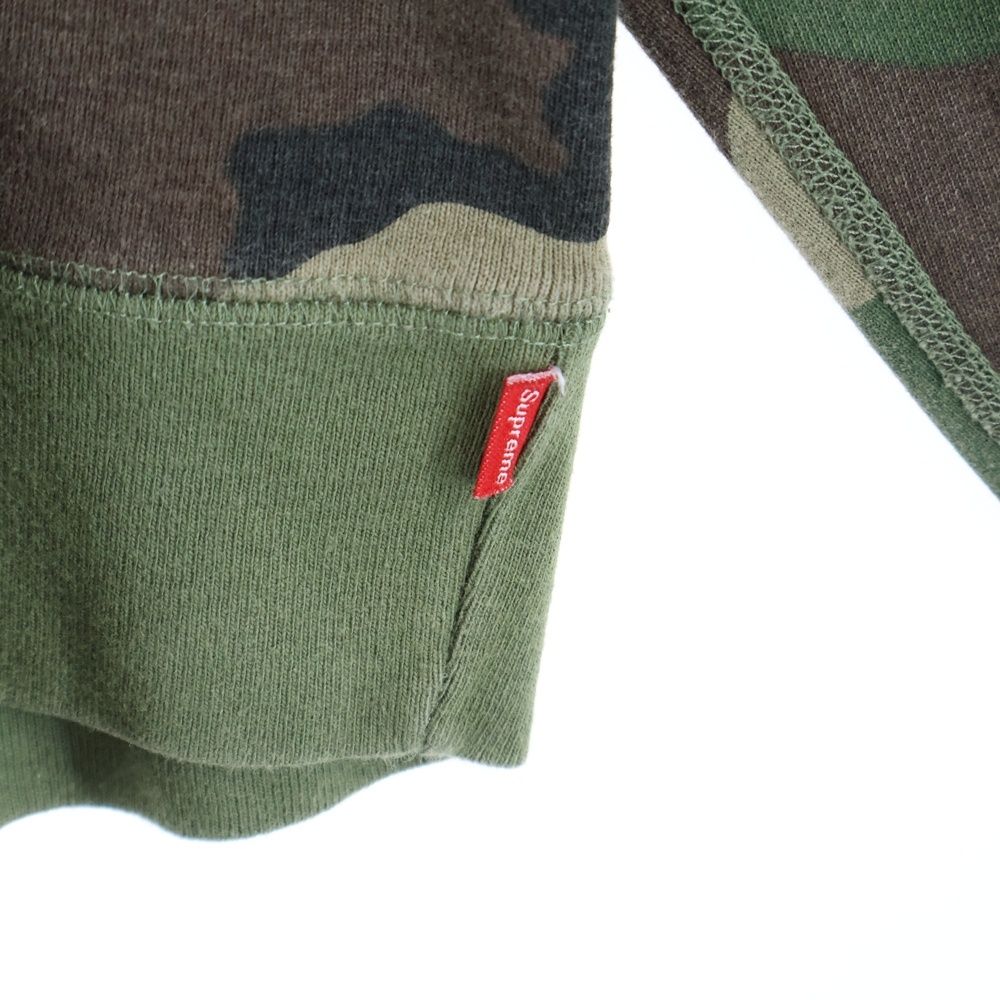 SUPREME (シュプリーム) 15AW Box Logo Crewneck カモフラージュ 迷彩