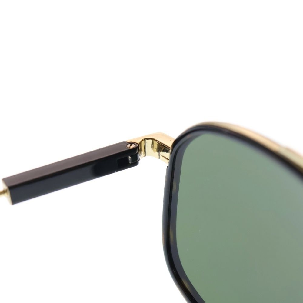 GUCCI サングラス ゴールドフレーム ブラックレンズ GUCCI サングラス ブラックレンズ ゴールドフレーム GUCCI (グッチ