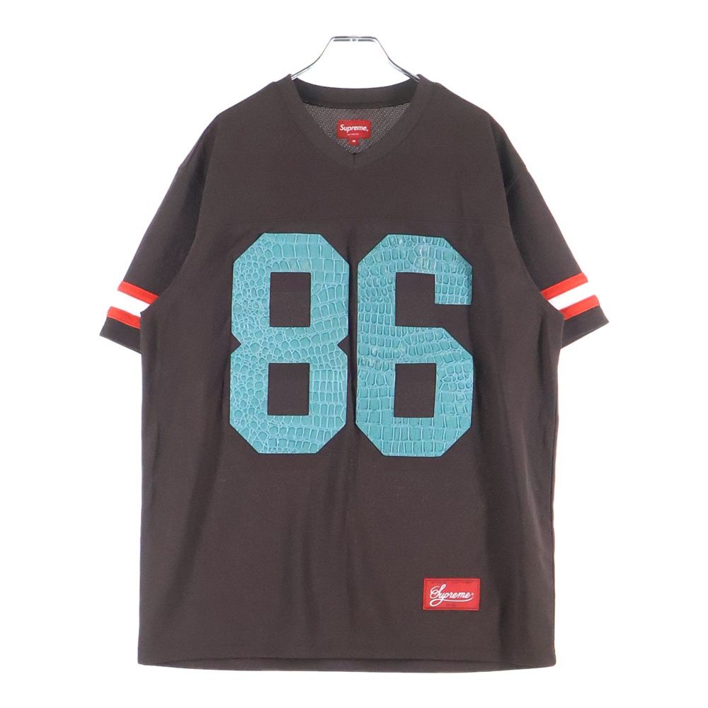 シャツ Supreme Faux Croc Football Jersey Supreme - シュプリーム 22SS Faux Croc Football Jersey フェイク
