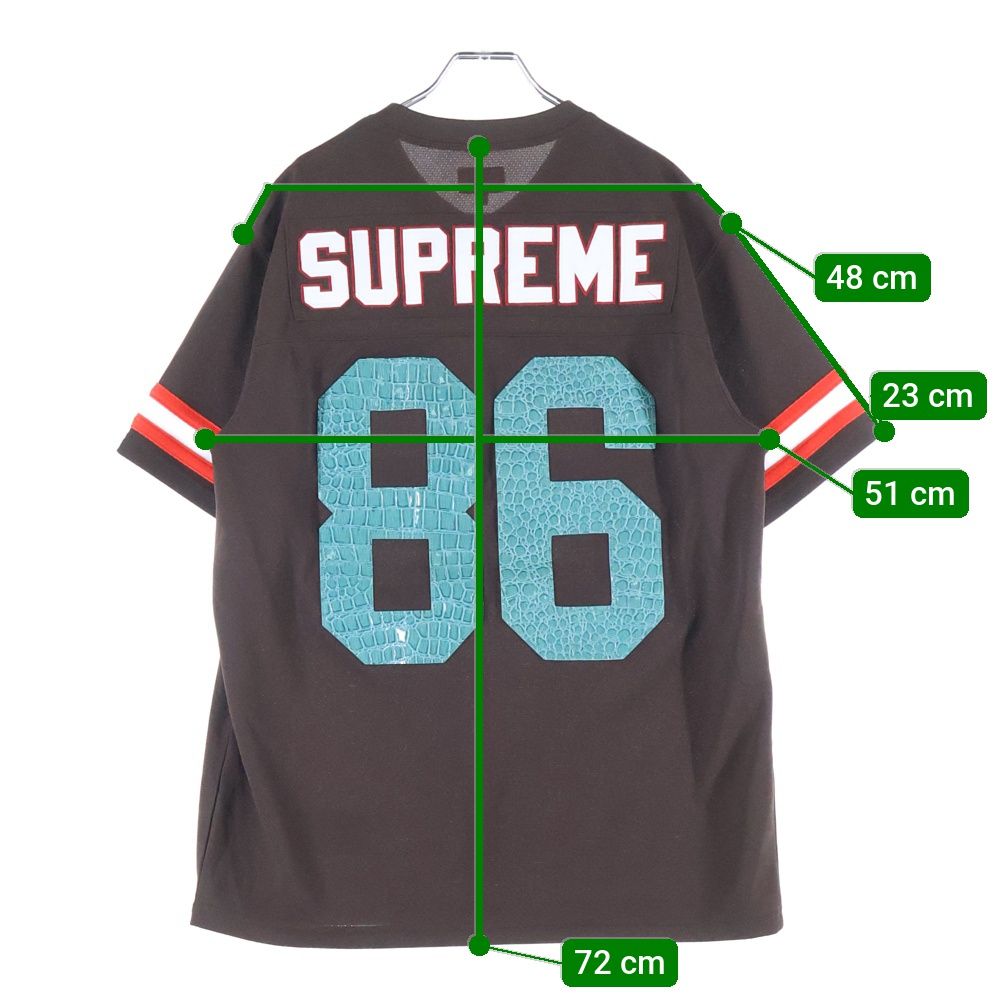 SUPREME (シュプリーム) 22SS Faux Croc Football Jersey フェイク