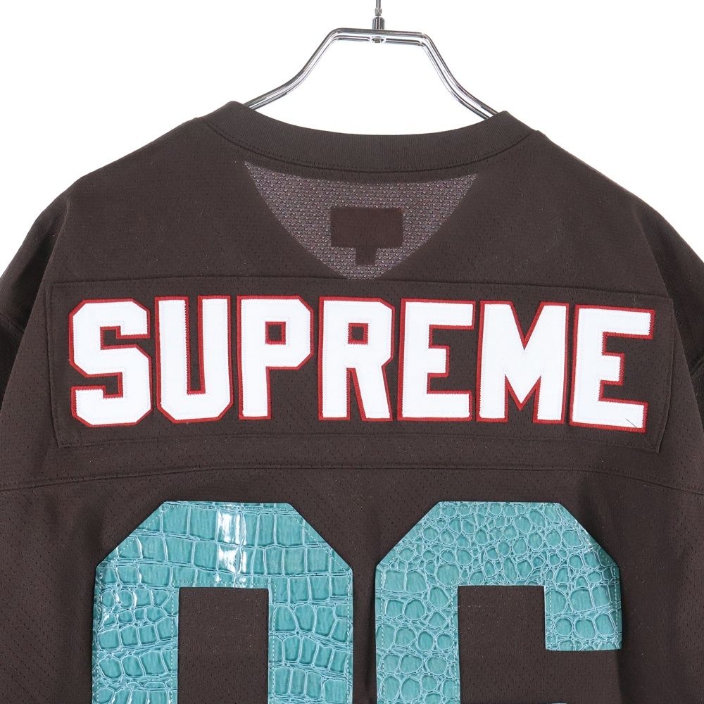 SUPREME (シュプリーム) 22SS Faux Croc Football Jersey フェイク SUPREME (シュプリーム) 22SS Faux Croc Football Jersey フェイク