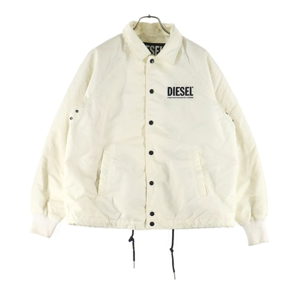 DIESEL (ディーゼル) 19AW ロゴ刺繍 ナイロンコーチジャケット