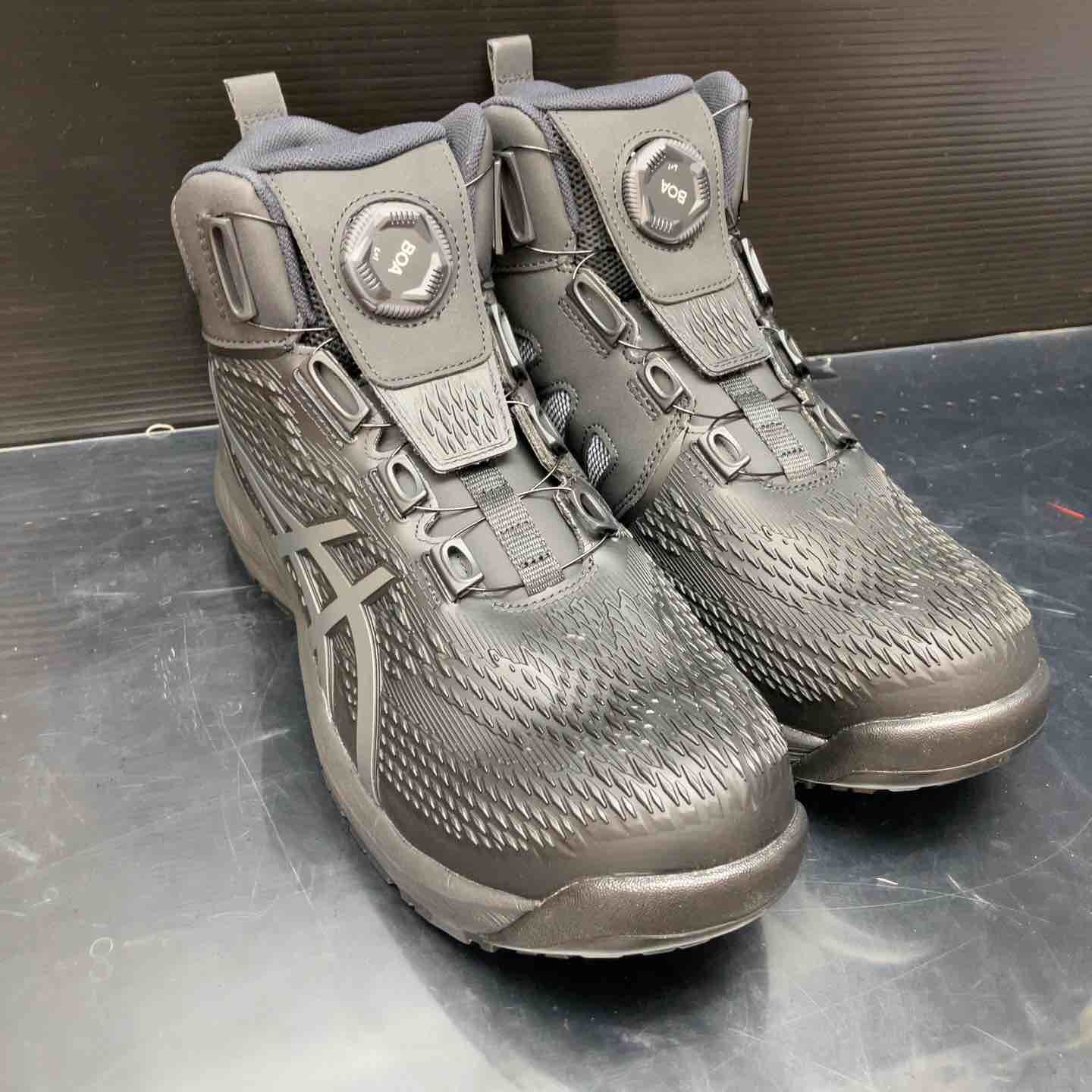 アシックス] 安全靴 作業靴 ウィンジョブ CP122 BOA ブラック