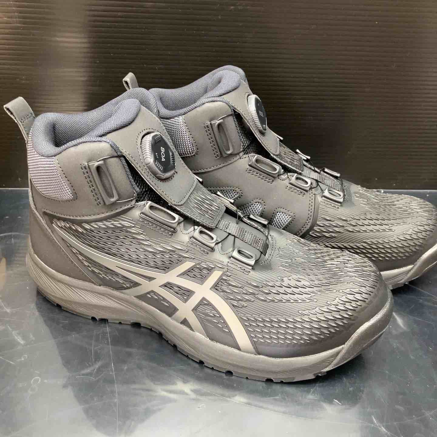 アシックス] 安全靴 作業靴 ウィンジョブ CP122 BOA ブラック